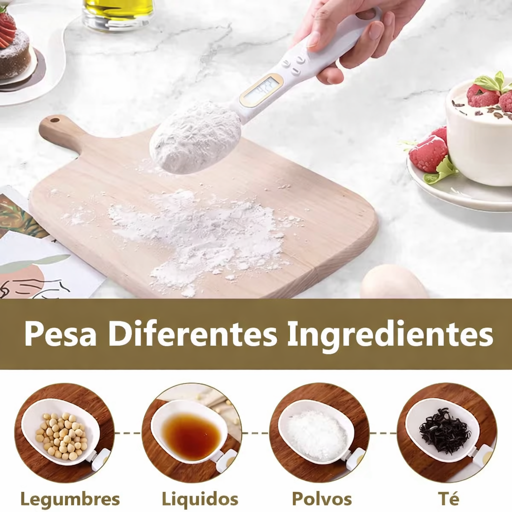 Cuchara Digital de Alta Precisión 500 g/0.01 g