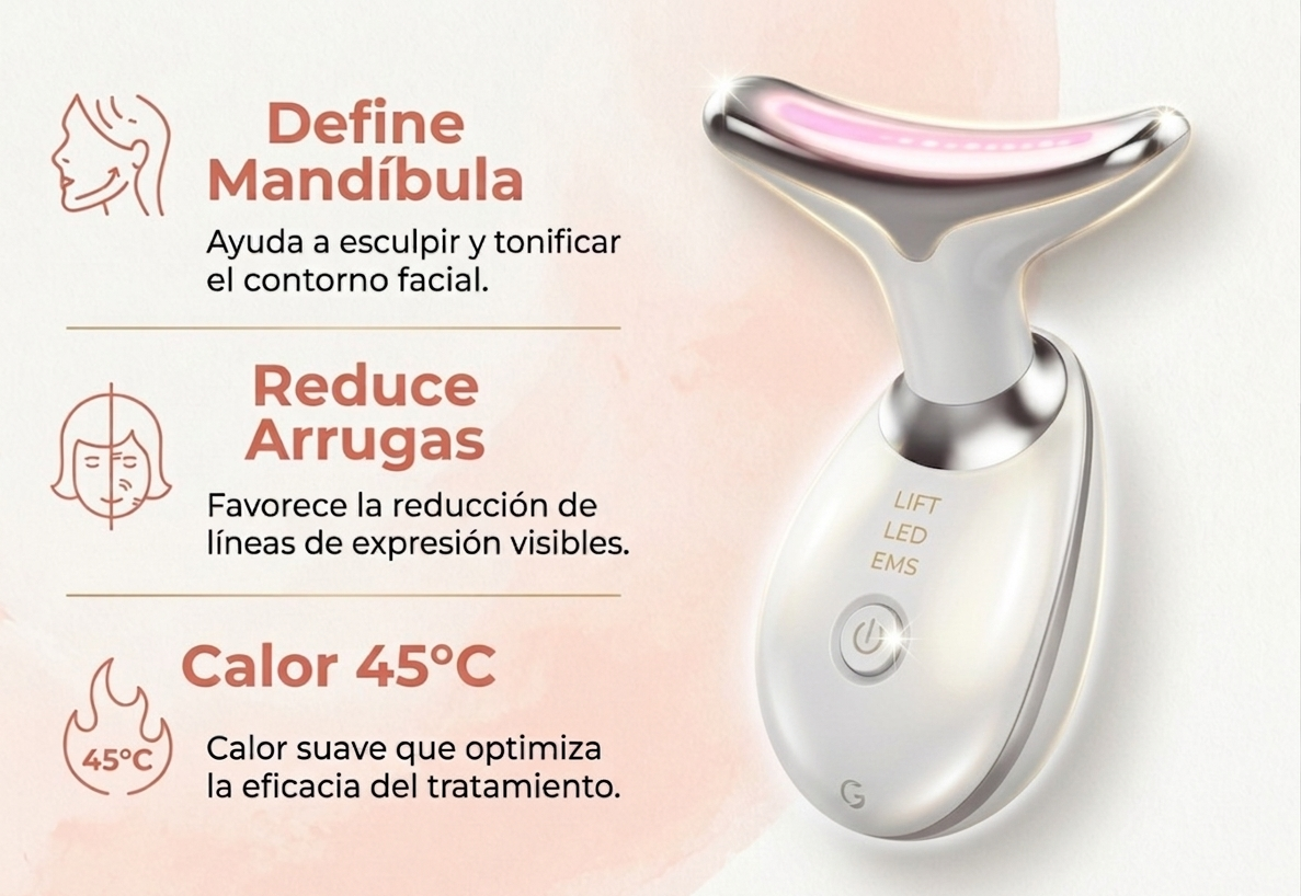 Masajeador facial lifting EMS